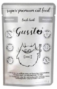 GUSSTO Cat Fresh Lamb jagnięcina /saszetka/ 85g