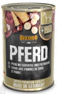 BELCANDO Super Premium Pferd konina z ziemniakami 400g