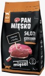 PAN MIĘSKO karma sucha dla kota Cielęcina z Kaczką chrupki M 5kg