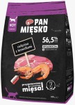 PAN MIĘSKO karma sucha dla kota Cielęcina z Krewetką chrupki S 400g   