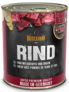 BELCANDO Super Premium wołowina z ziemniakami i grochem 800g