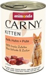 ANIMONDA Carny Kitten Cielęcina+Kurczak+Indyk 400g