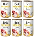 BRIT CARE Pate & Meat Chicken 6x400g