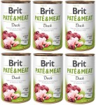 BRIT CARE Pate & Meat Duck 6x400g