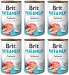 BRIT CARE Pate & Meat Salmon 6x400g