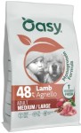 OASY One Animal Protein Adult Medium/Large Lamb jagnięcina sucha monobiałkowa karma dla psa 10kg