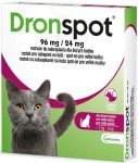 VETOQUINOL Dronspot Duży Kot 2x1,12ml (96 mg/24 mg)