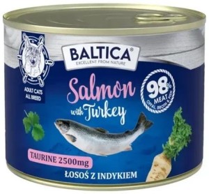 BALTICA Excellent mokra karma dla kota rybne smaki 185g