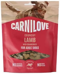 BRIT CARNILOVE Crunchy Snack Lamb with Cranberries przysmak dla psa 200g