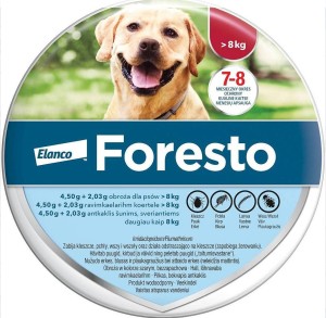 ELANCO Obroża Foresto Duża 70cm Dla Psa