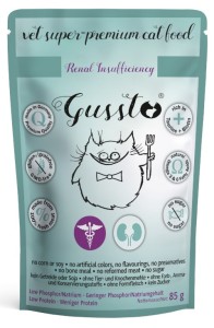 GUSSTO Vet Cat mokra karma dla kota  Renal 85g