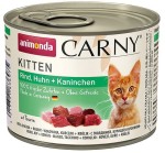 ANIMONDA Carny Kitten Wołowina+Kurczak+Królik 200g