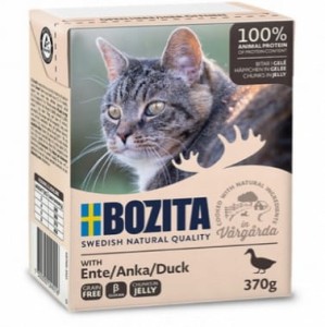 BOZITA Tetra recart Cat Chunks Kaczka w Galaretce 370g