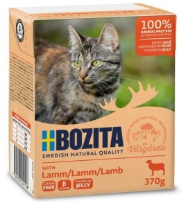 BOZITA Tetra recart Cat Chunks Jagnięcina w Galaretce 370g