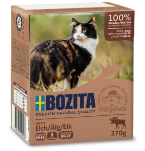 BOZITA Tetra recart Cat Chunks Łoś w Galaretce 370g