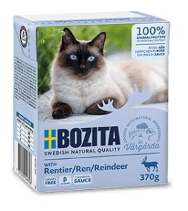 BOZITA Tetra recart  Cat Chunks Renifer w Sosie 370g