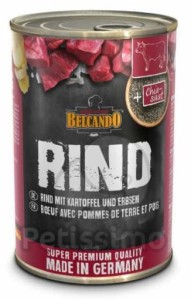 BELCANDO Super Premium wołowina z ziemniakami i grochem 400g