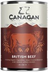 CANAGAN Dog British Beef puszka 400g