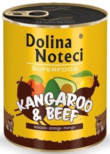 DOLINA NOTECI Superfood Adult Kangur i Wołowina 800g