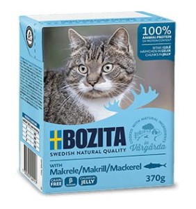 BOZITA Tetra recart Cat Chunks Makrela w Galaretce 370g