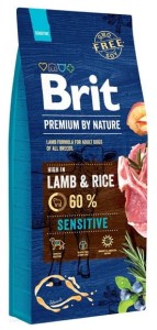 BRIT Premium By Nature Sensitive Lamb 15kg