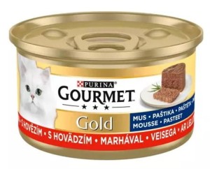 GOURMET Gold Mus z Wołowiny 85g