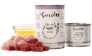 GUSSTO Cat Fresh Turkey&Duck indyk z kaczką 400g