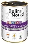 DOLINA NOTECI Junior z Wątróbką z Królika 12x400g