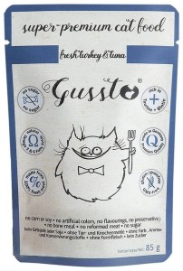 GUSSTO Cat Fresh Turkey&Tuna indyk z tuńczykiem /saszetka/ 85g